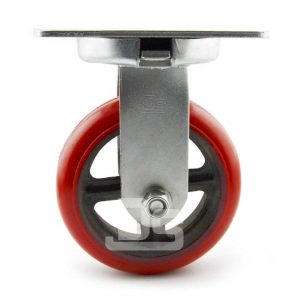 Rubber-Shock-Absorbing-Cast-Iron-Rigid-Caster-wheels-2